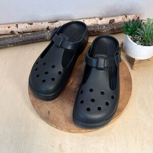 Crocs | Classic Mary Jane Clog Black Size 10